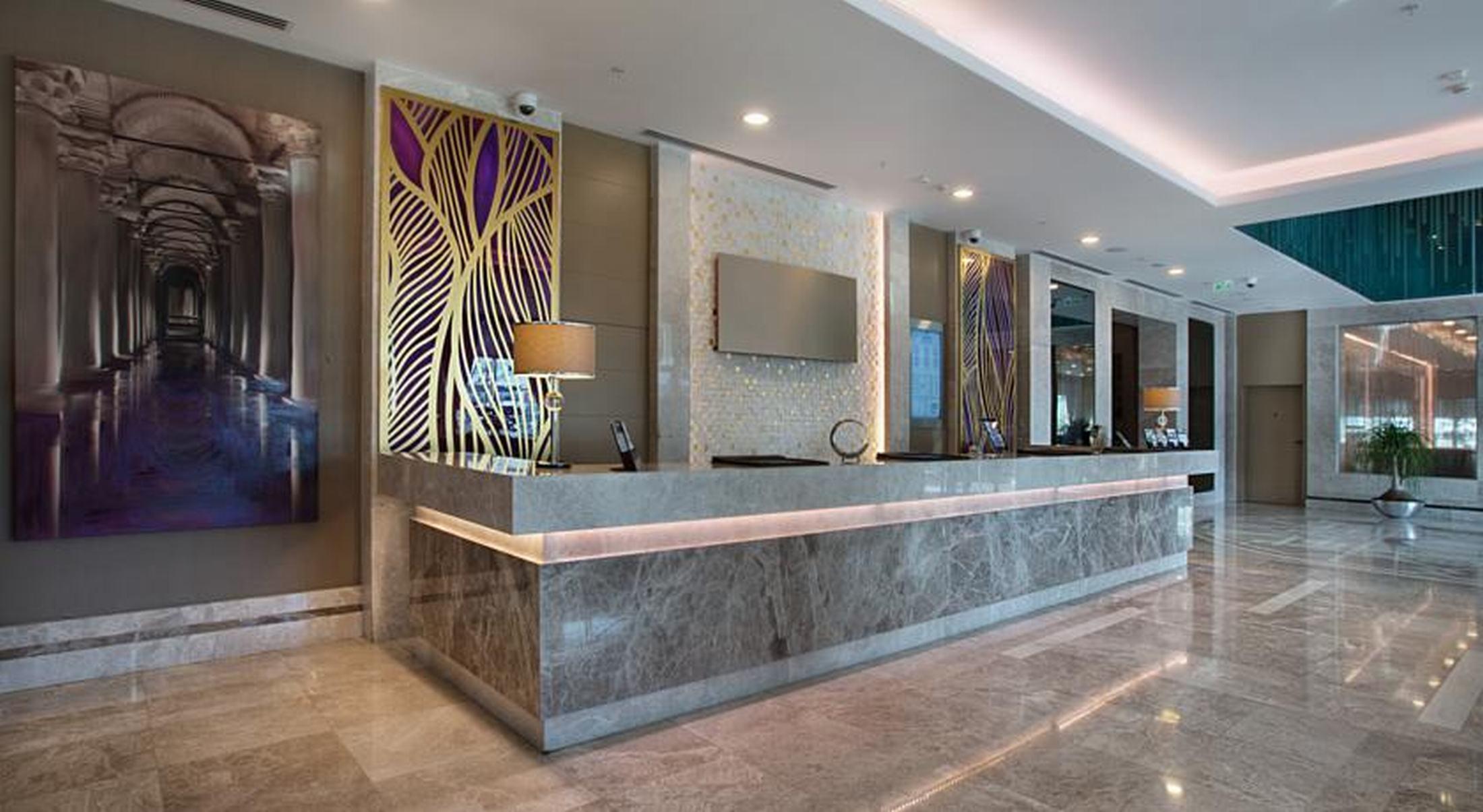 Dedeman Bostanci Istanbul Hotel & Convention Center Exteriör bild The lobby of the hotel