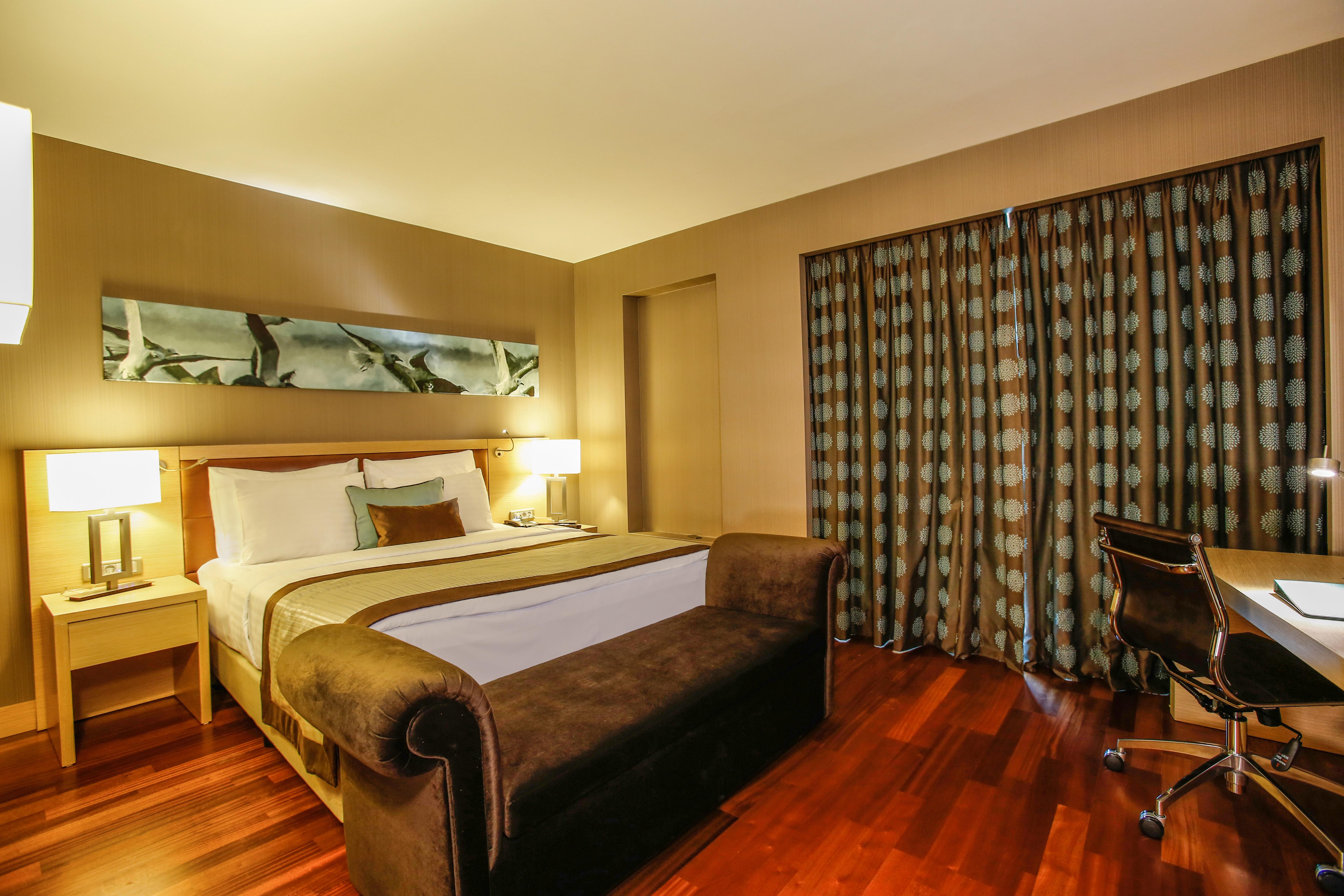 Dedeman Bostanci Istanbul Hotel & Convention Center Exteriör bild A bedroom at the hotel